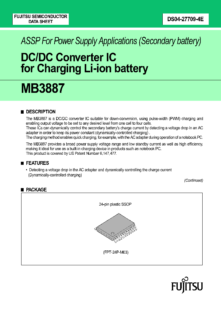 MB3887_461639.PDF Datasheet