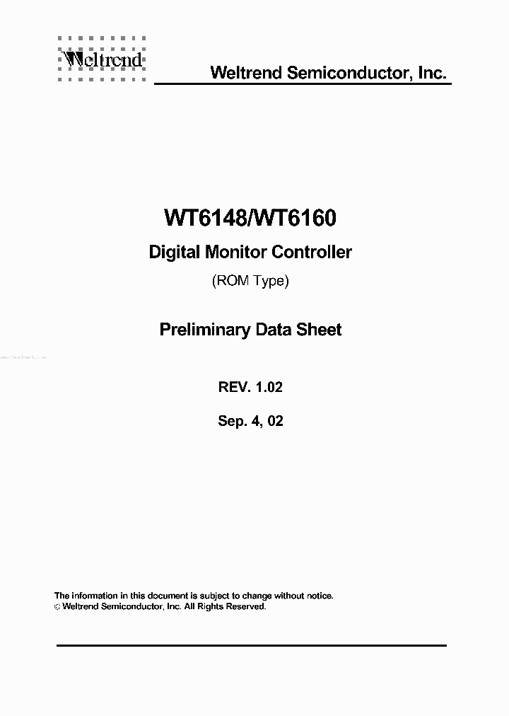 WT6148_236362.PDF Datasheet