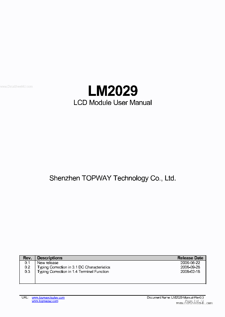 LM2029_237428.PDF Datasheet