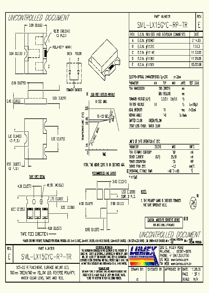 SML-LX15GYC-RP-TR_574271.PDF Datasheet