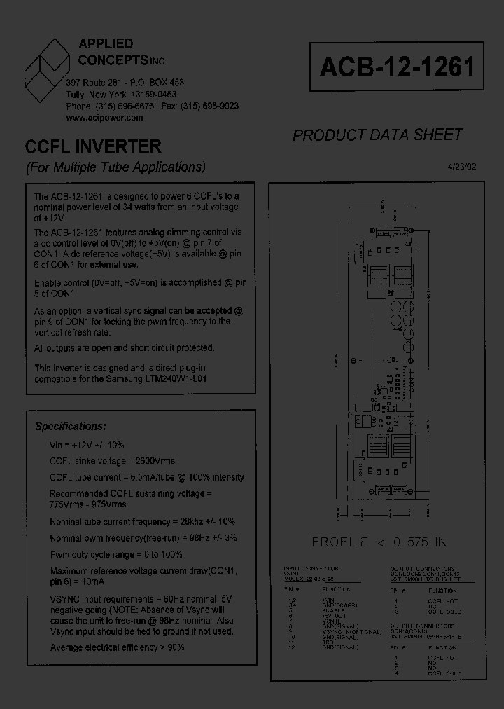 ACB-12-1261_597306.PDF Datasheet