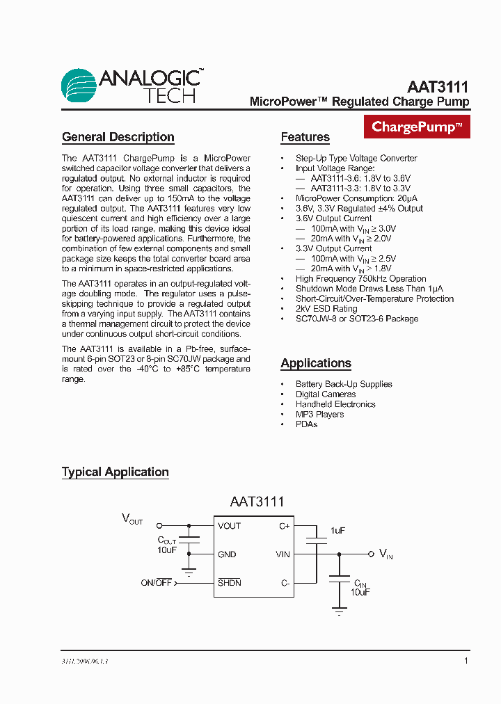 AAT3111IGU-33-T1_347343.PDF Datasheet