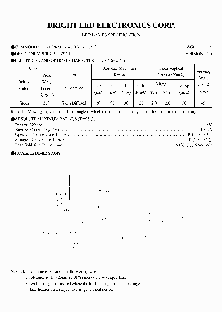 BL-B2114_614612.PDF Datasheet