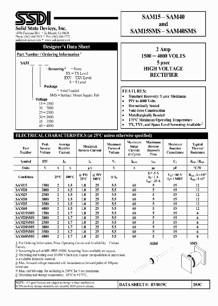 SAM30SMS_615843.PDF Datasheet