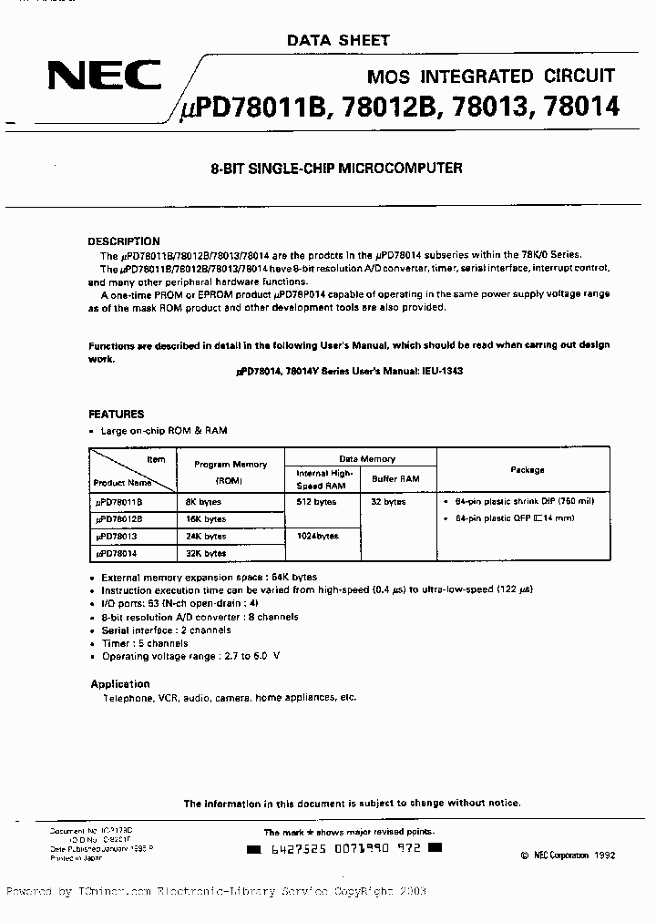 UPD78012BGC-XXX-AB8_349797.PDF Datasheet