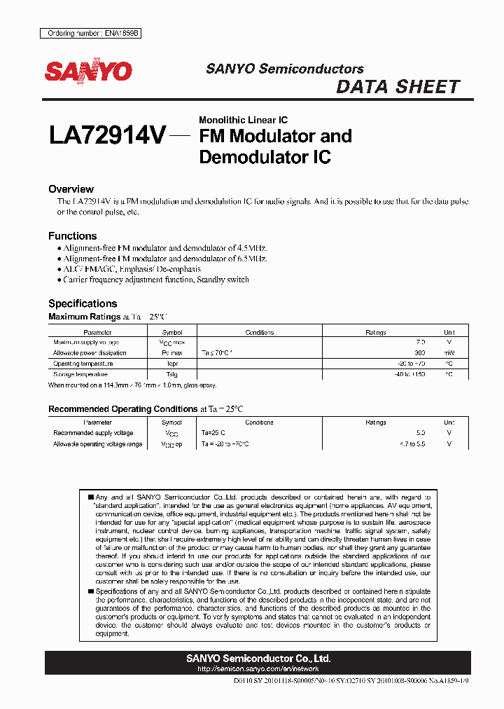 LA72914V_616470.PDF Datasheet