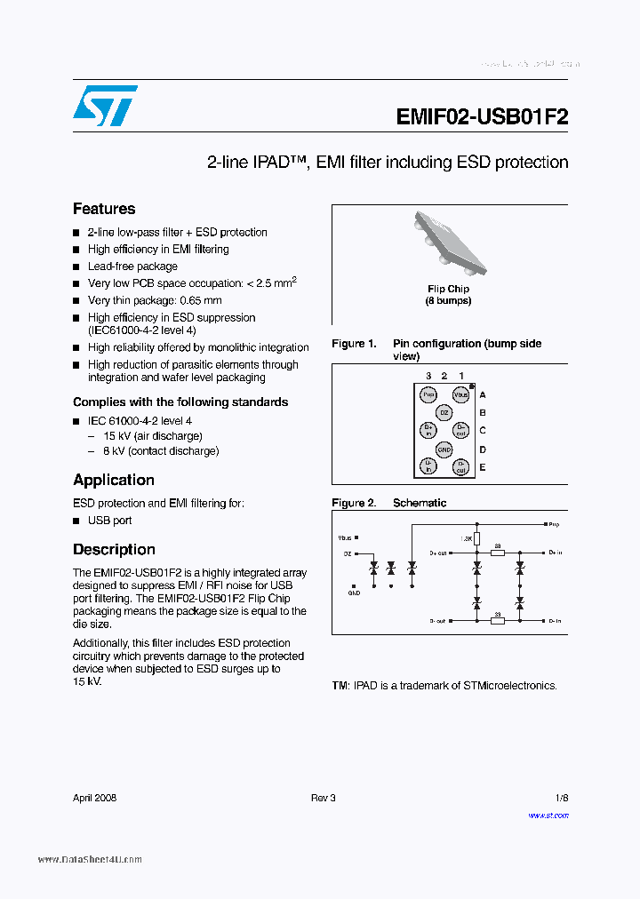 EMIF02-USB01F2_251571.PDF Datasheet