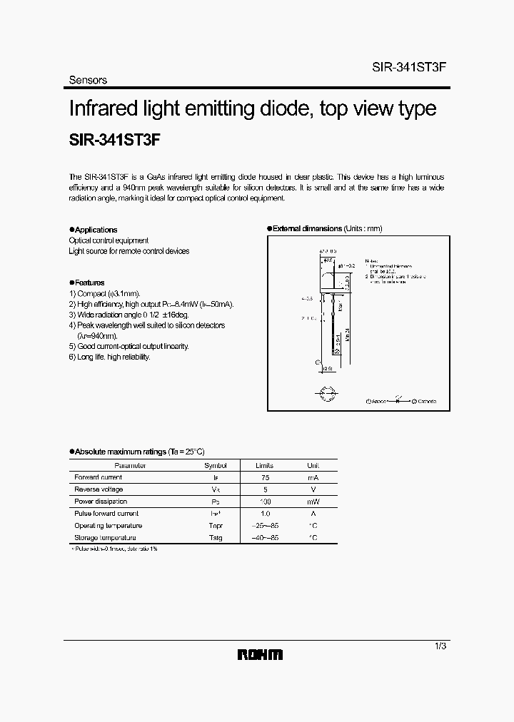 SIR341ST3F_251480.PDF Datasheet