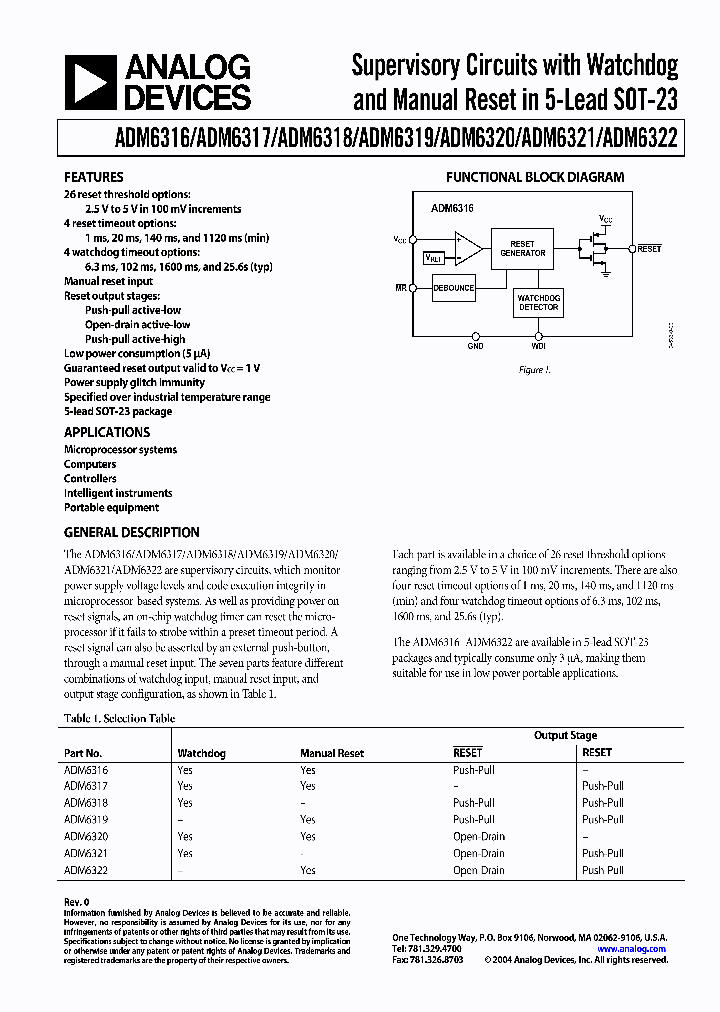 ADM6316CY29ARJ-RL7_285899.PDF Datasheet