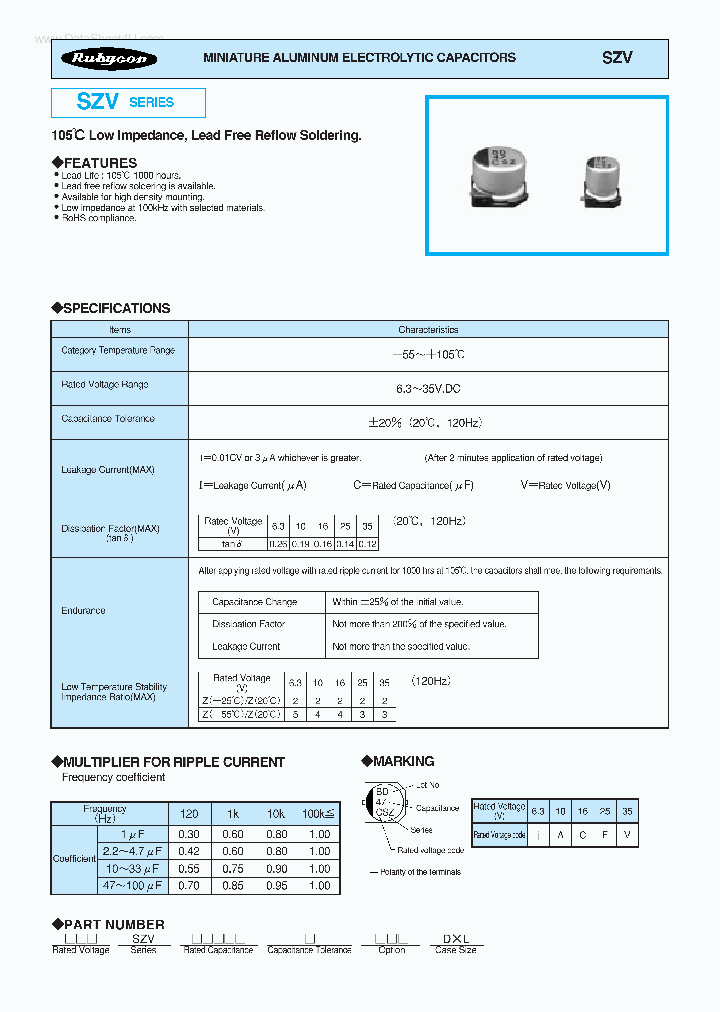 25SZVXXXX_301883.PDF Datasheet