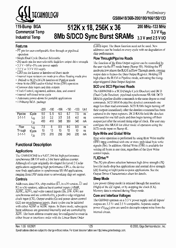 GS88436B-133_690626.PDF Datasheet