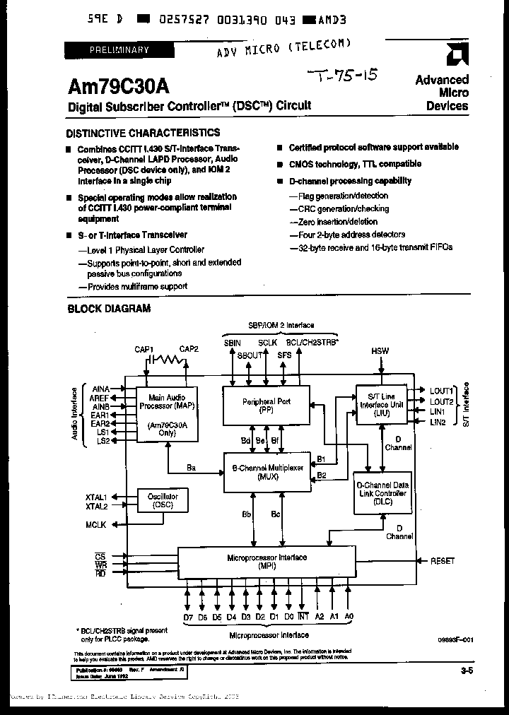 AM79C30_375899.PDF Datasheet