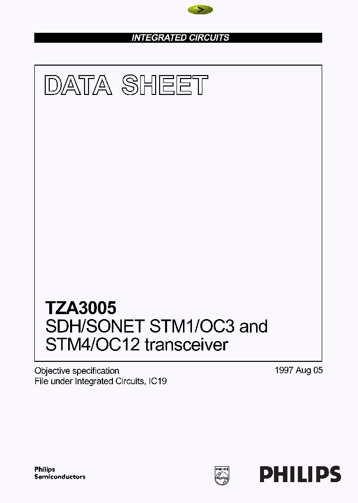 TZA3005_700151.PDF Datasheet