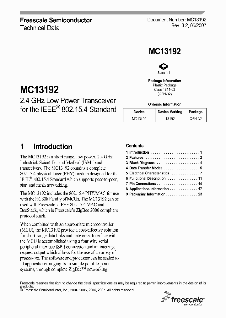 MC13192_704942.PDF Datasheet