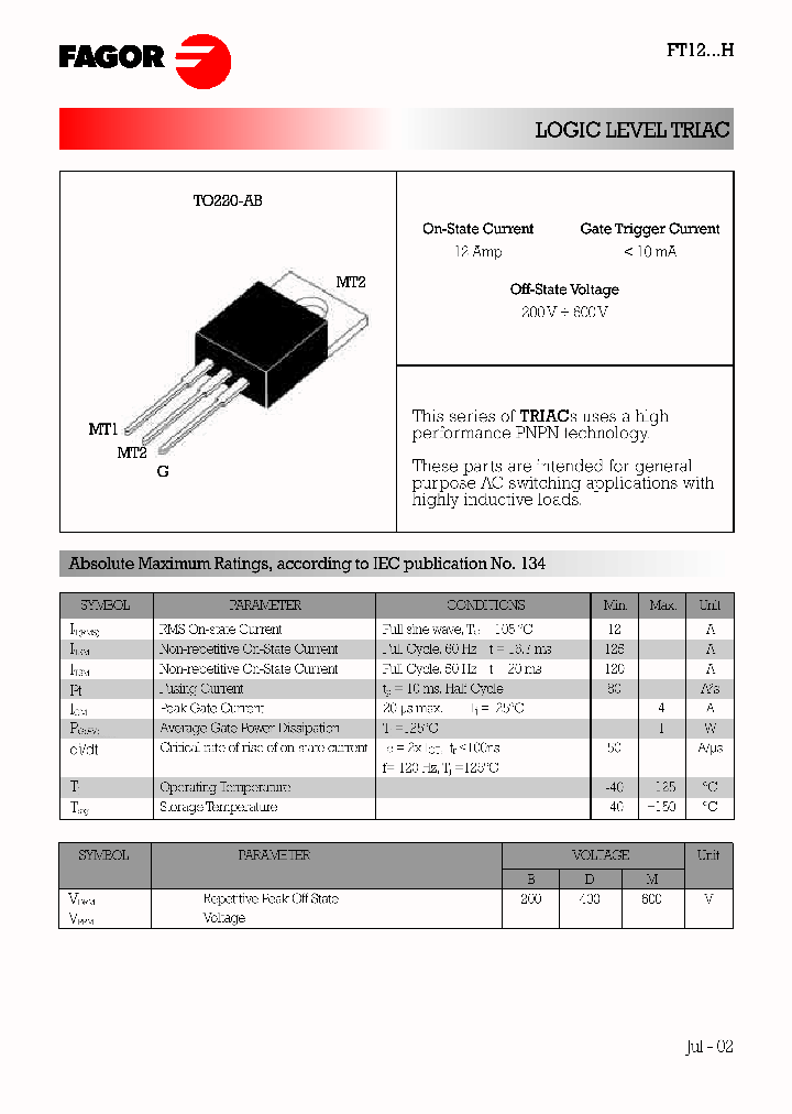 FT1208H_319393.PDF Datasheet