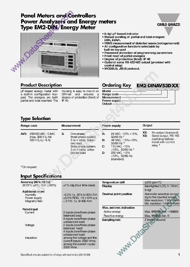 EM2-DINAV53XXX_319052.PDF Datasheet