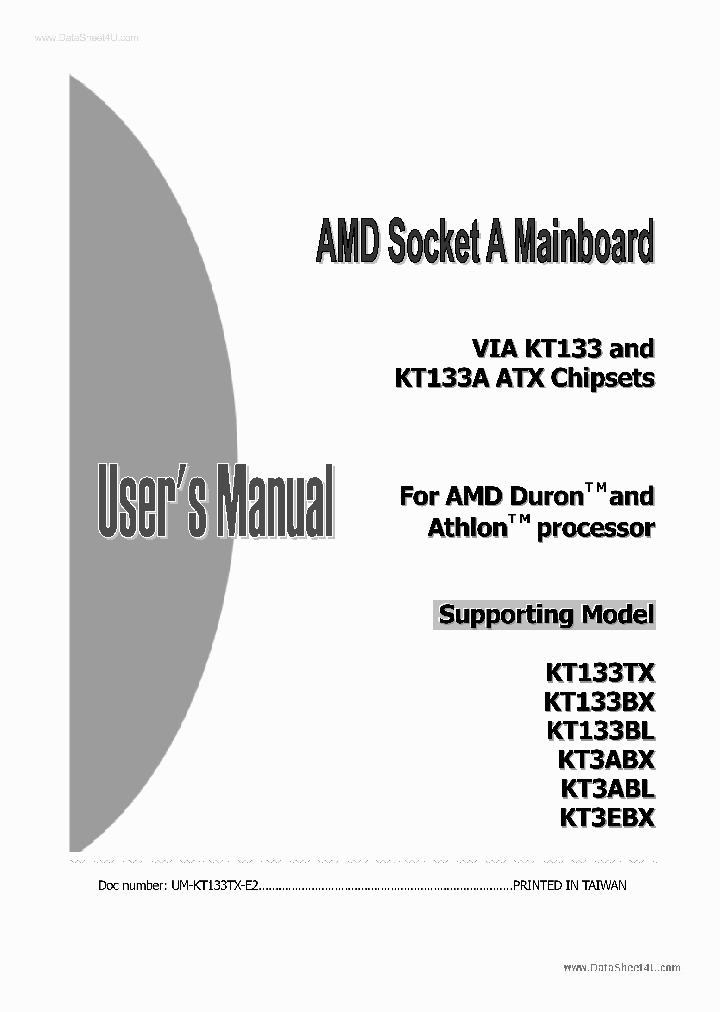 KT133_320394.PDF Datasheet