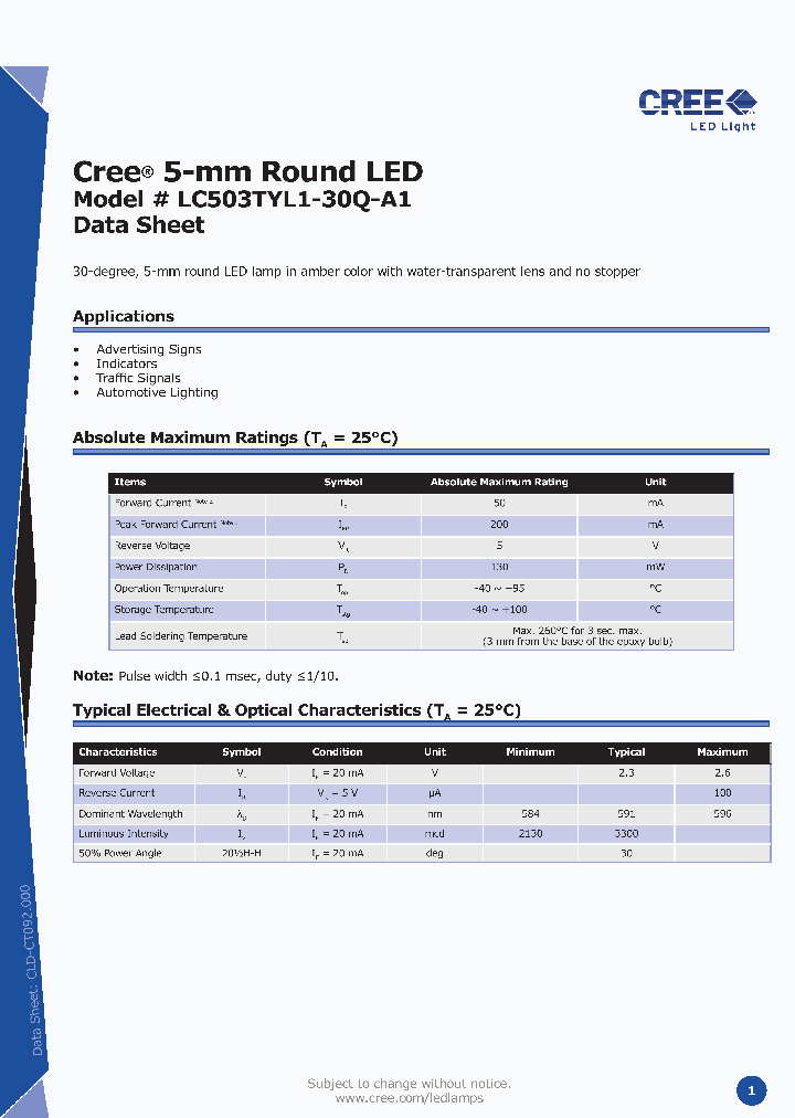 LC503TYL1-30Q-A1_388328.PDF Datasheet