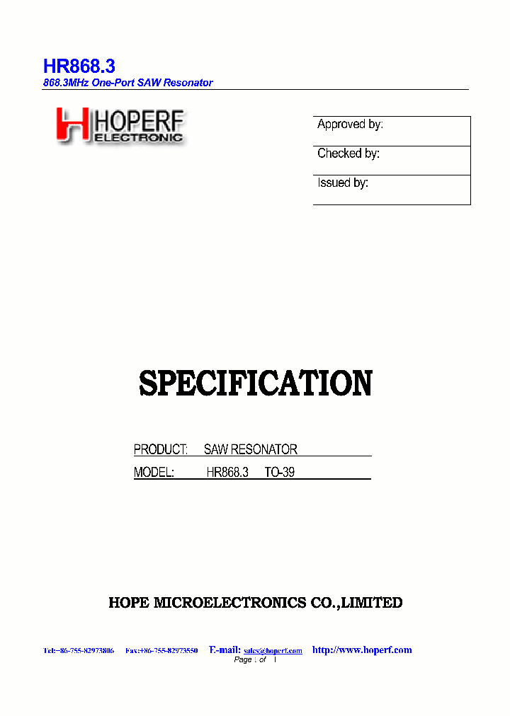 HR8683_761797.PDF Datasheet