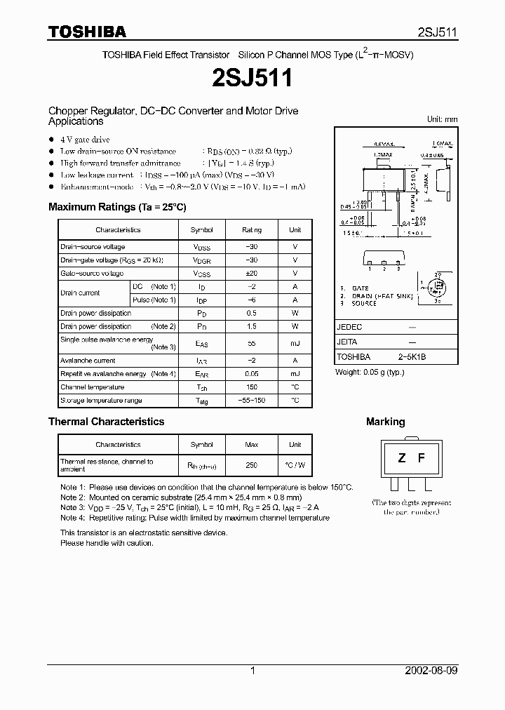 2SJ511_402333.PDF Datasheet