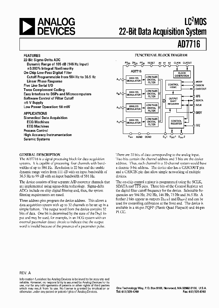 AD7716_404167.PDF Datasheet