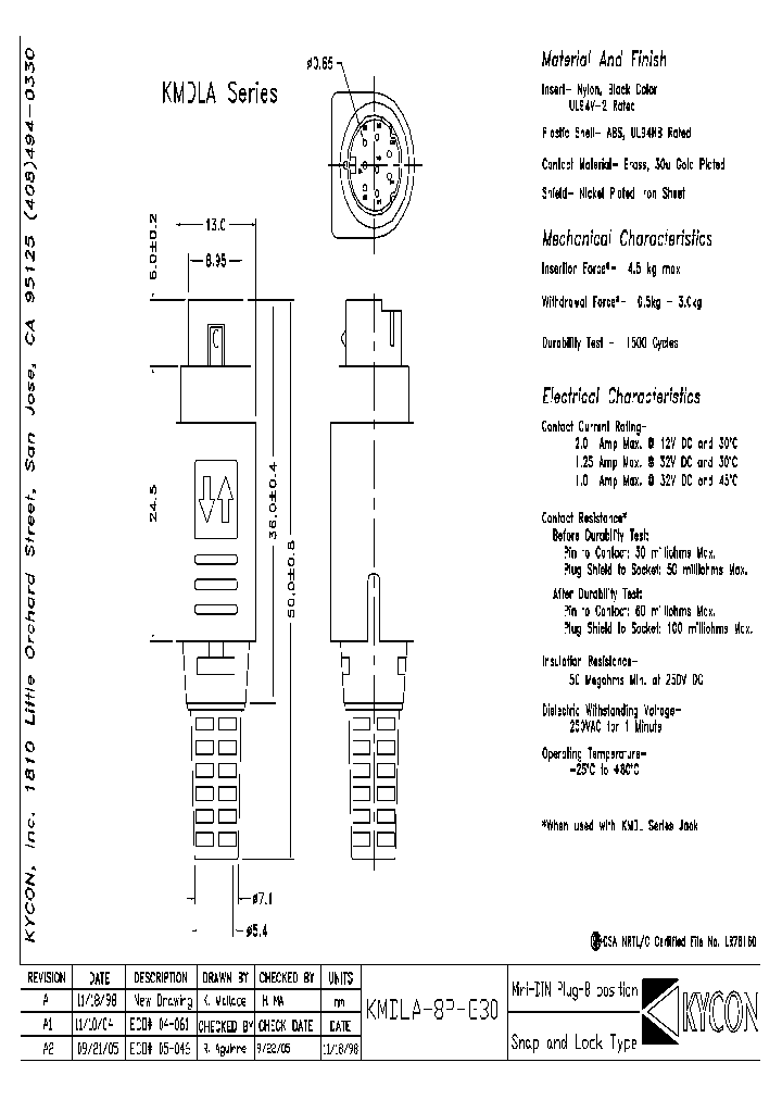 KMDLA-8P-G30_441621.PDF Datasheet