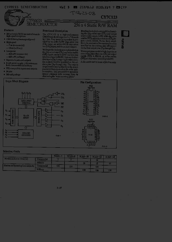 CY7C123-7DC_461480.PDF Datasheet