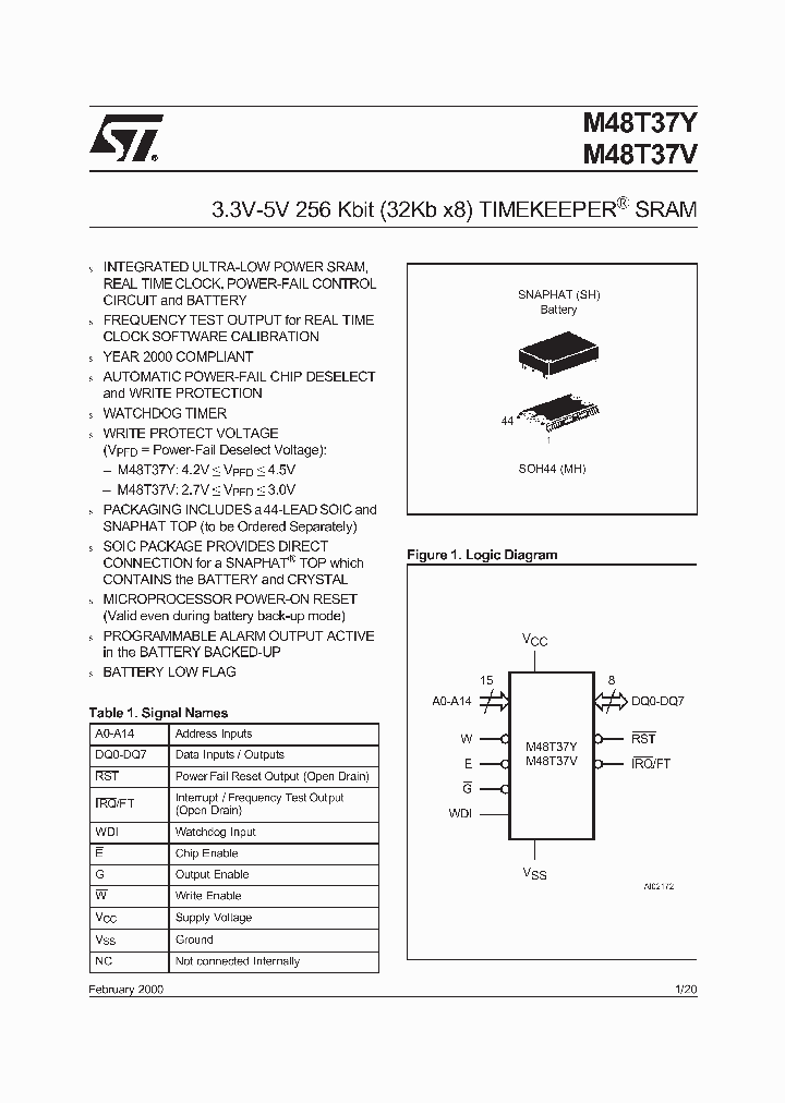 M48T37YMH_465901.PDF Datasheet