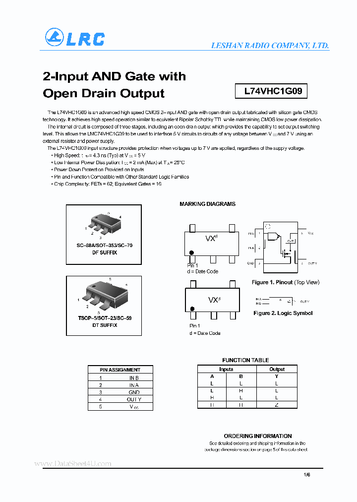 L74VHC1G09_426304.PDF Datasheet
