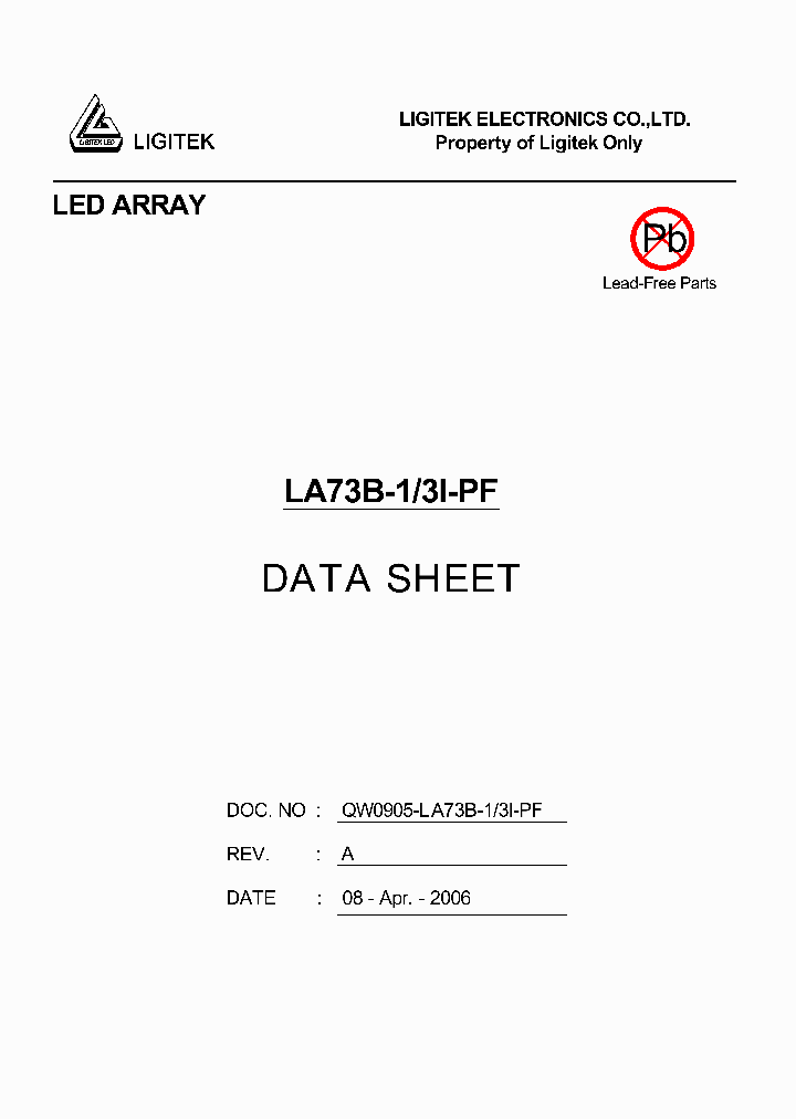 LA73B-1-3I-PF_854343.PDF Datasheet