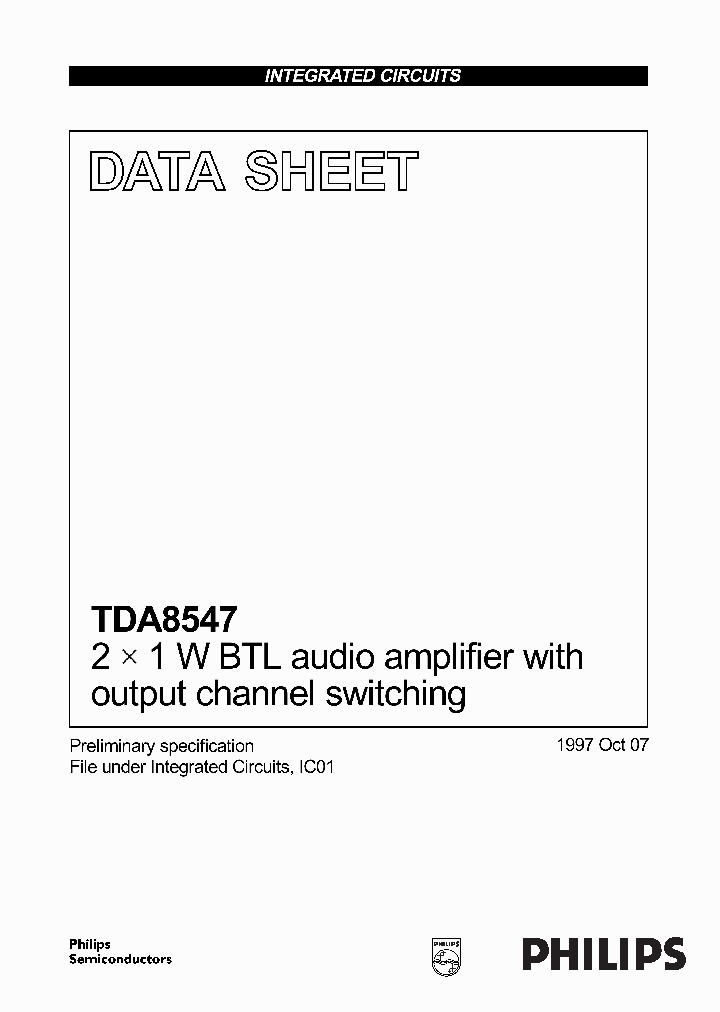 TDA8547T_859079.PDF Datasheet