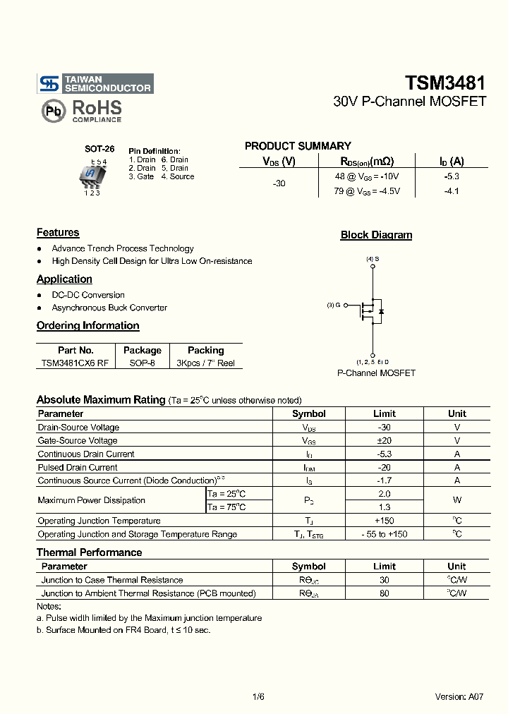 TSM3481_492825.PDF Datasheet