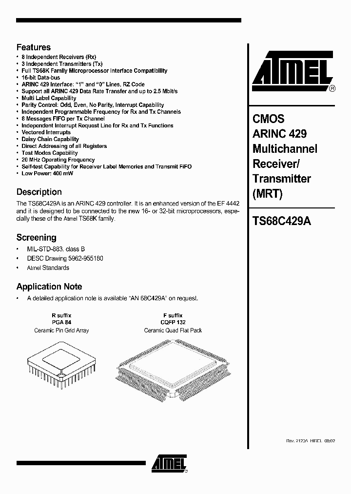 TS68C429AMRBC_886547.PDF Datasheet