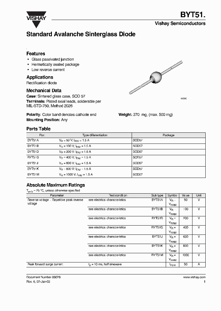 BYT51_559815.PDF Datasheet