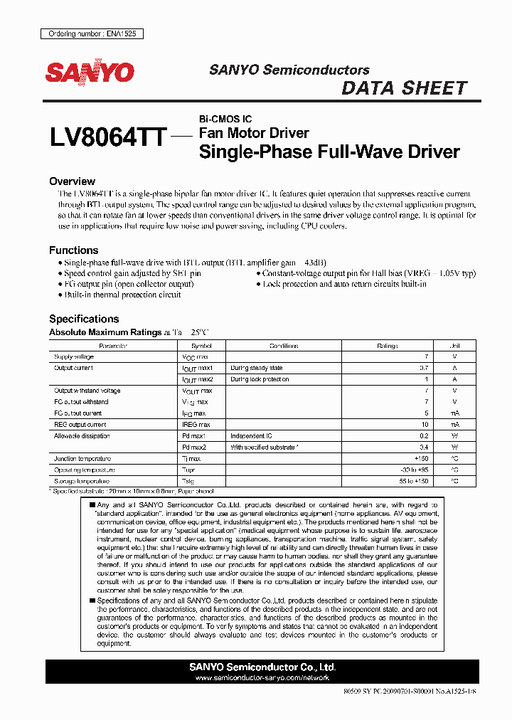 LV8064TT_900688.PDF Datasheet