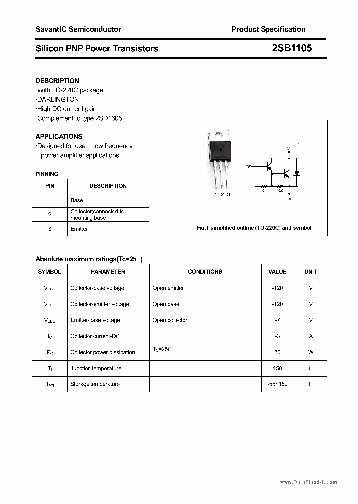 2SB1105_471164.PDF Datasheet