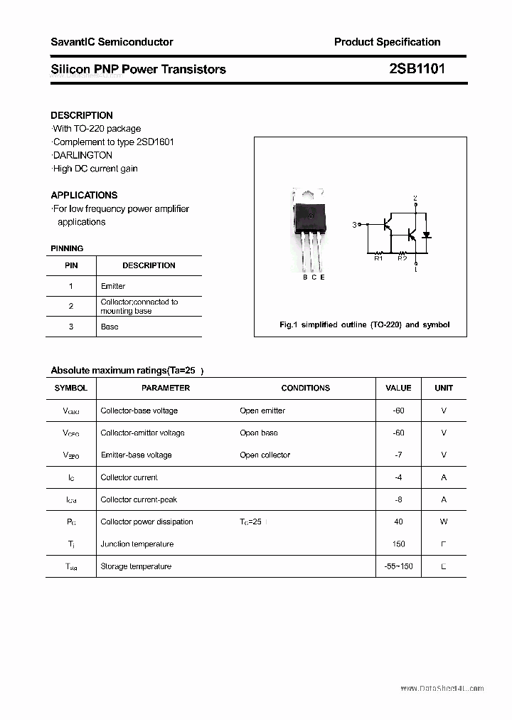 2SB1101_471161.PDF Datasheet