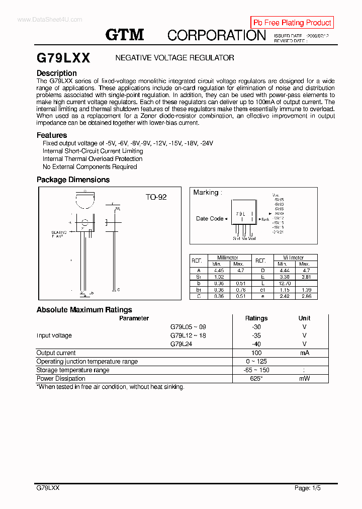 G79L05_474562.PDF Datasheet