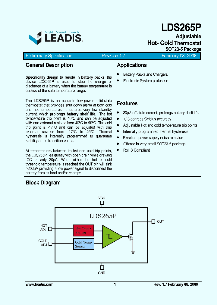 LDS265GY-M5-AJ-TL_522201.PDF Datasheet