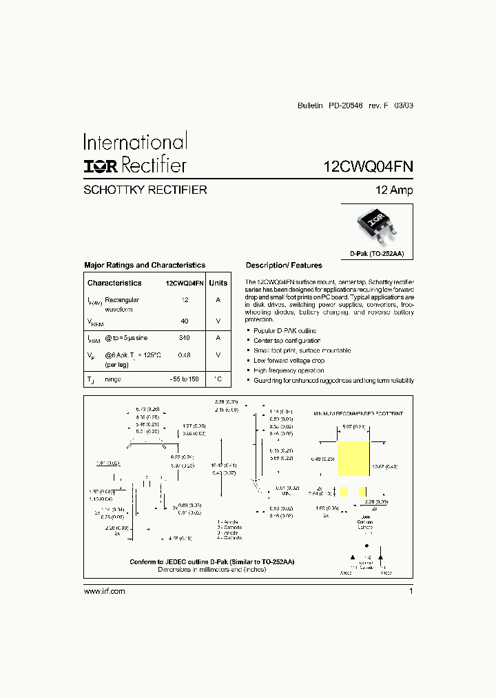 12CWQ04FN_621689.PDF Datasheet