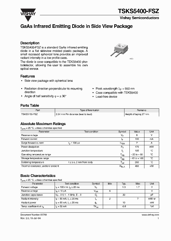 TSKS5400-FSZ_628605.PDF Datasheet