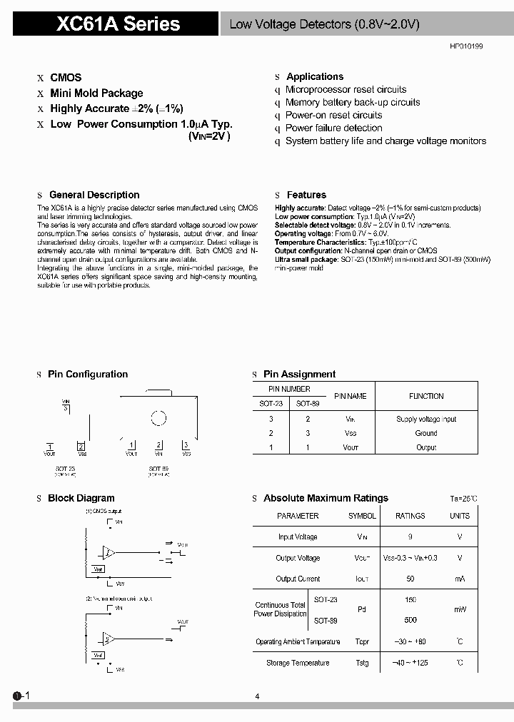 XC61AN1501ML_537392.PDF Datasheet