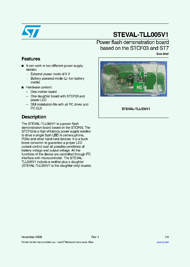STEVAL-TLL005V1_549247.PDF Datasheet