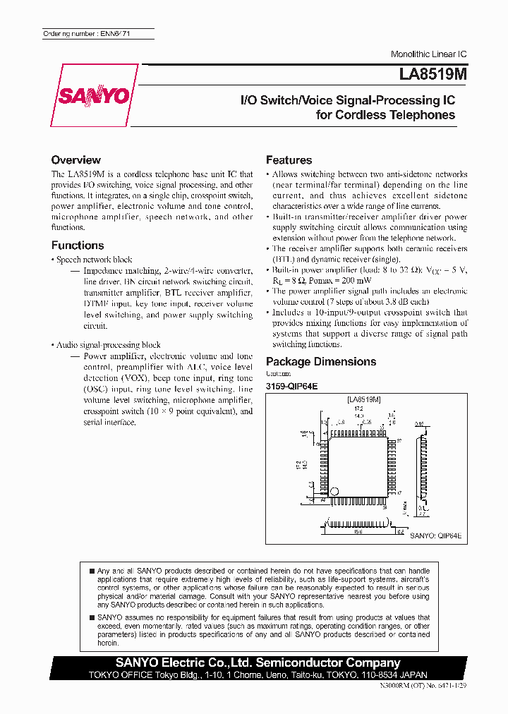 LA8519M_554843.PDF Datasheet