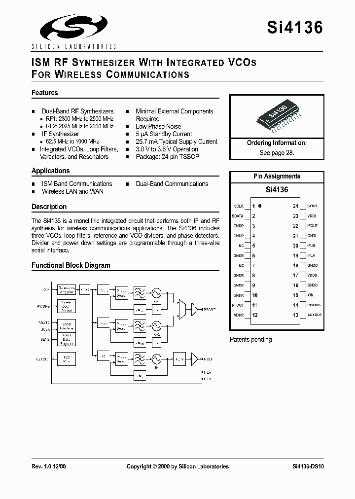 SI4136-BT_567382.PDF Datasheet