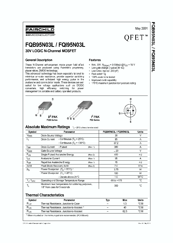 FQB95N03L_689362.PDF Datasheet