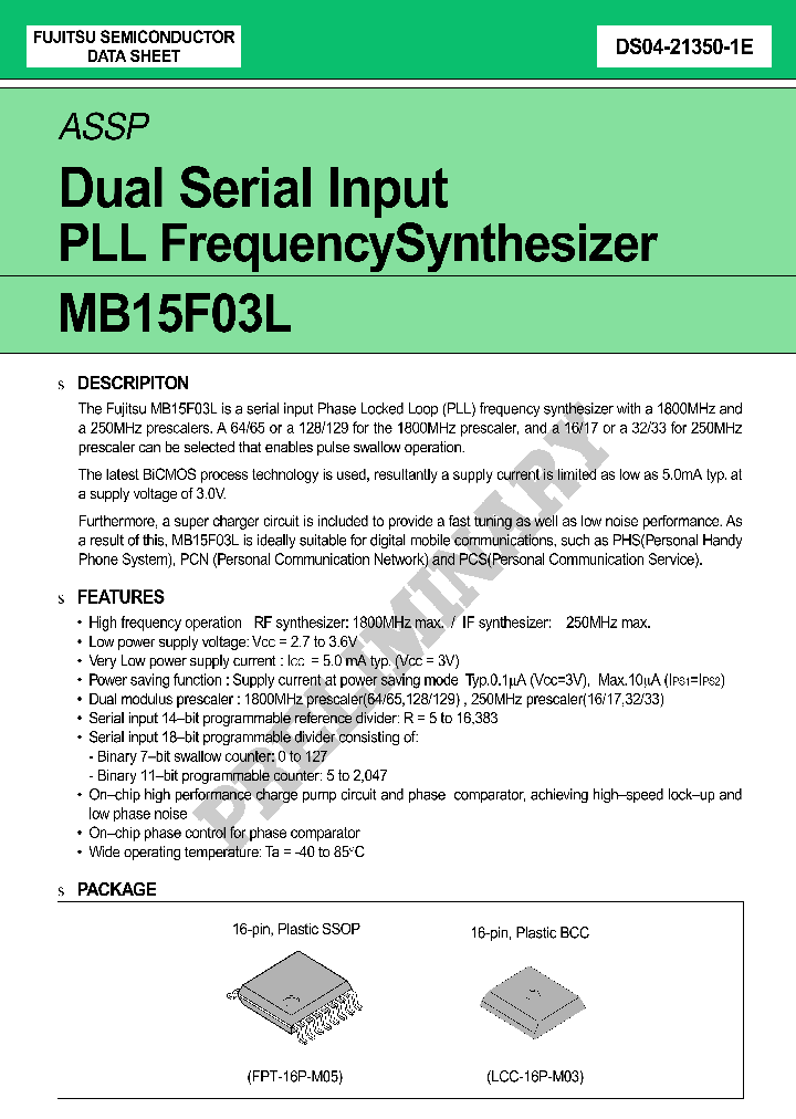 MB15F03L_690661.PDF Datasheet
