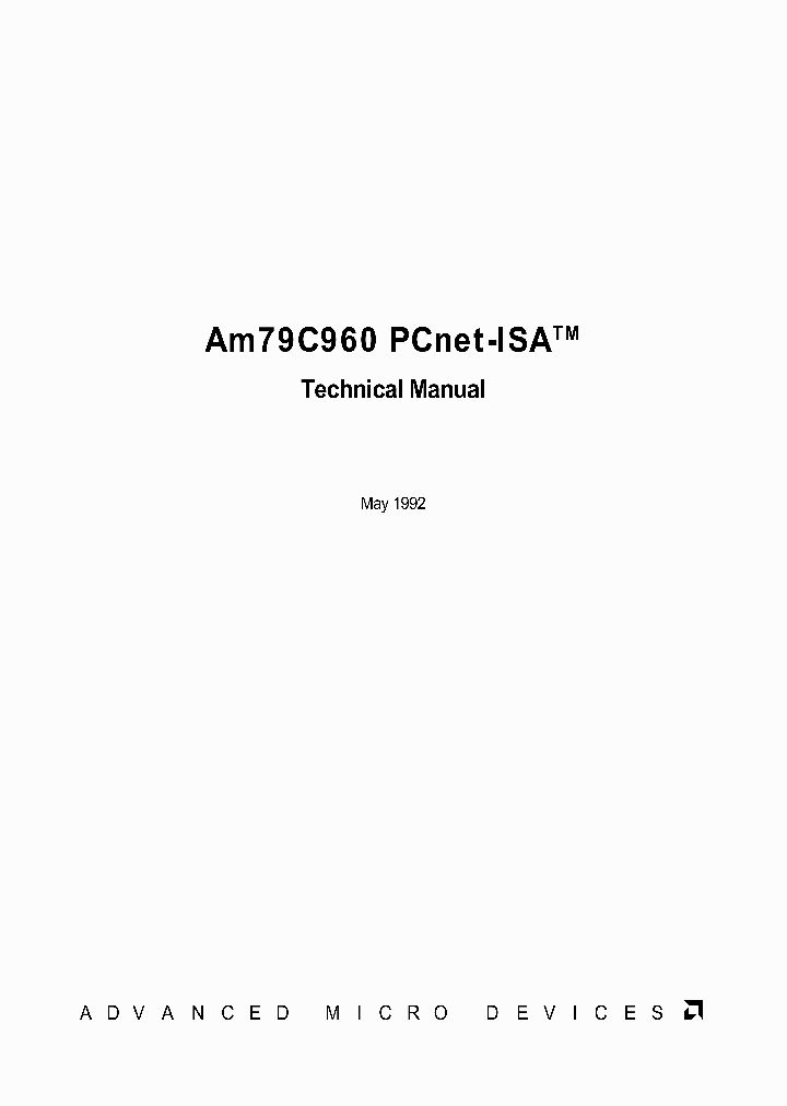 AM79C960_709746.PDF Datasheet