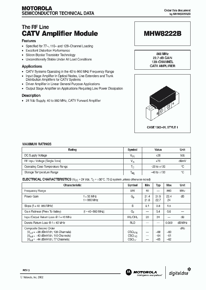 MHW8222B_727019.PDF Datasheet