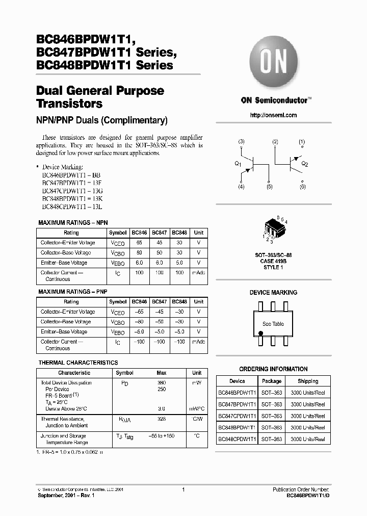 BC846BPDW1T1-D_738176.PDF Datasheet